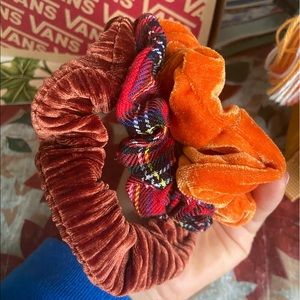 Pack of 3 hair scrunchies